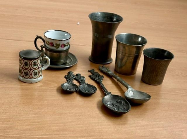 Diverse tin, Antiek en Kunst, Ophalen of Verzenden