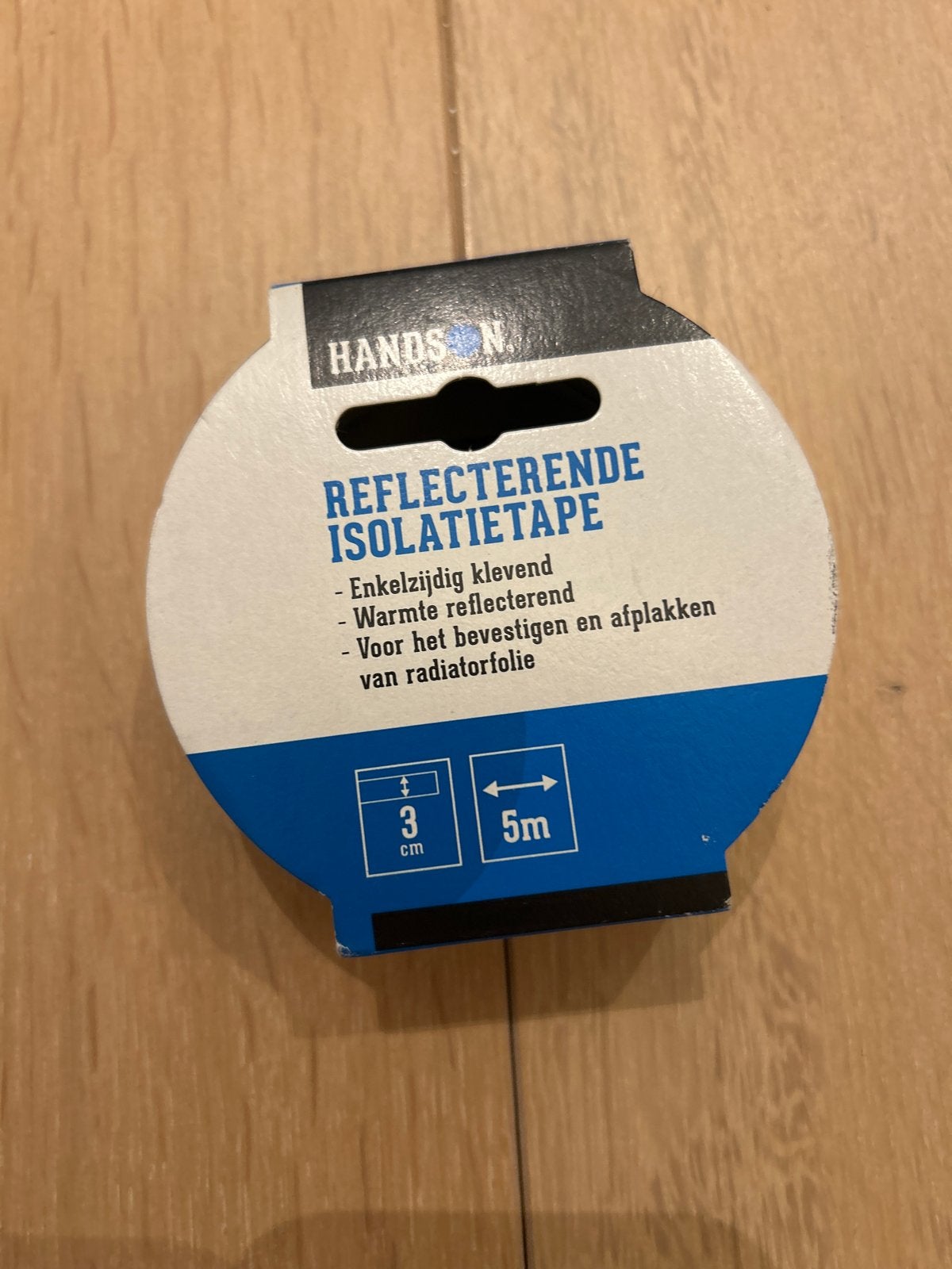 Reflecterende isolatietape 3cm x 5m voor radiatorfolie, Ophalen, Nieuw, Overige materialen, Muurisolatie