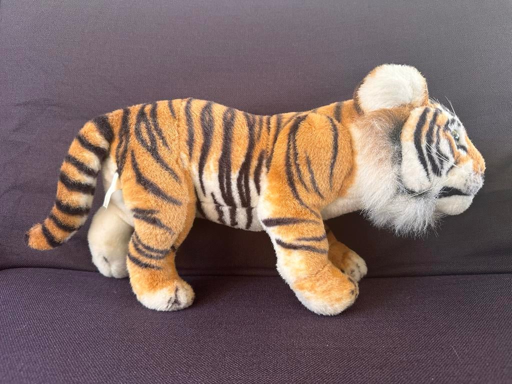 Pluche Tijger van Ostoy Trading - Zo goed als nieuw, Ophalen, Overige merken, Overige karakters, Middelgroot (20 tot 80 cm)