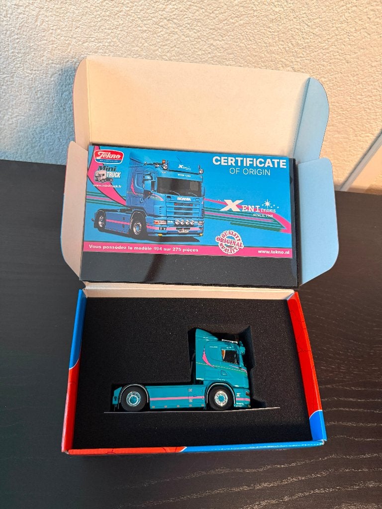 Tekno - 88089 - Scania 4er SZ "Xenitrans", Hobby en Vrije tijd, Modelauto's | 1:50, Verzenden, Nieuw, Bus of Vrachtwagen, Tekno