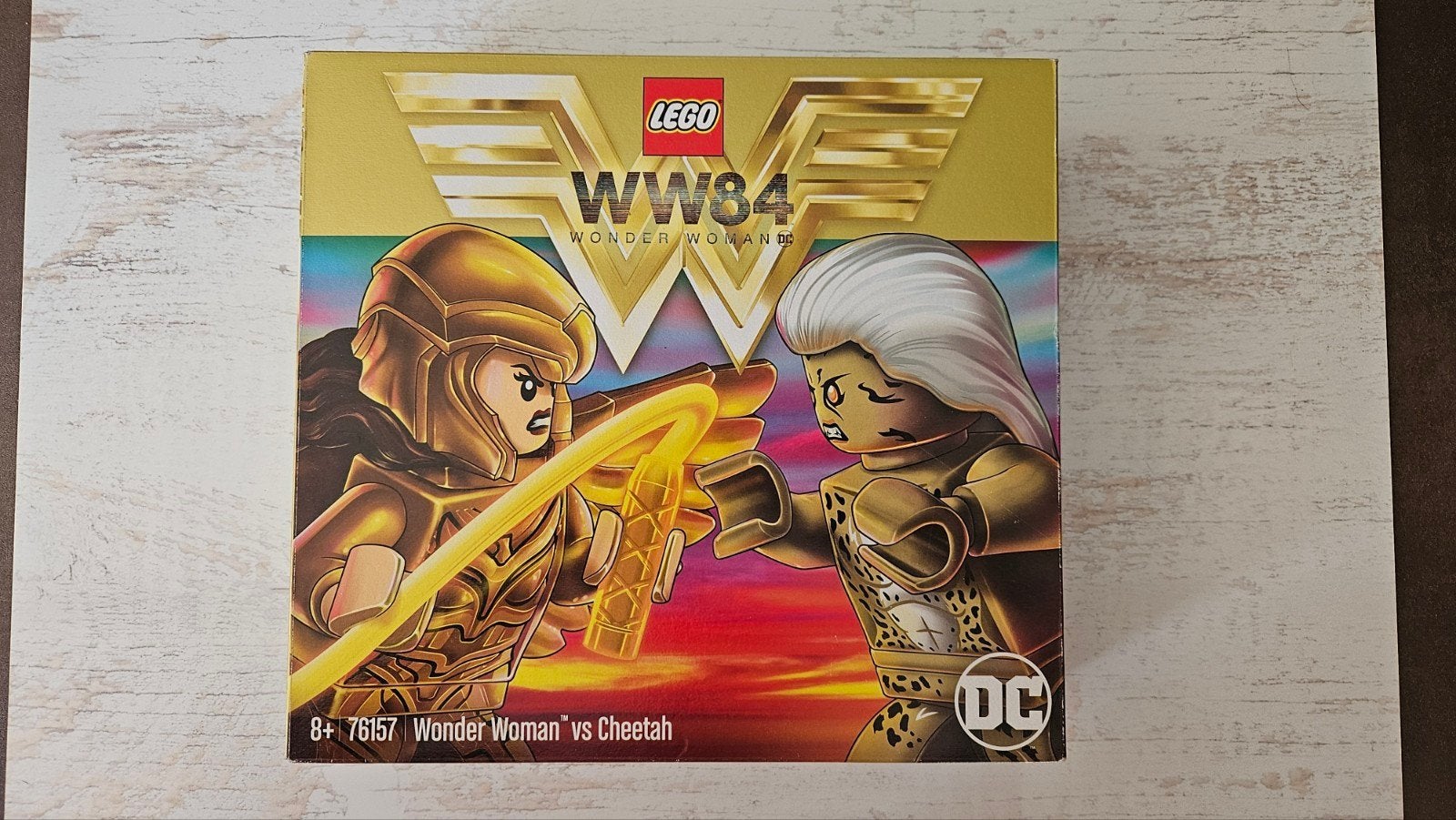 LEGO 76157 Wonder Woman vs Cheetah, Gebruikt, Overige thema's, Lego, Ophalen of Verzenden