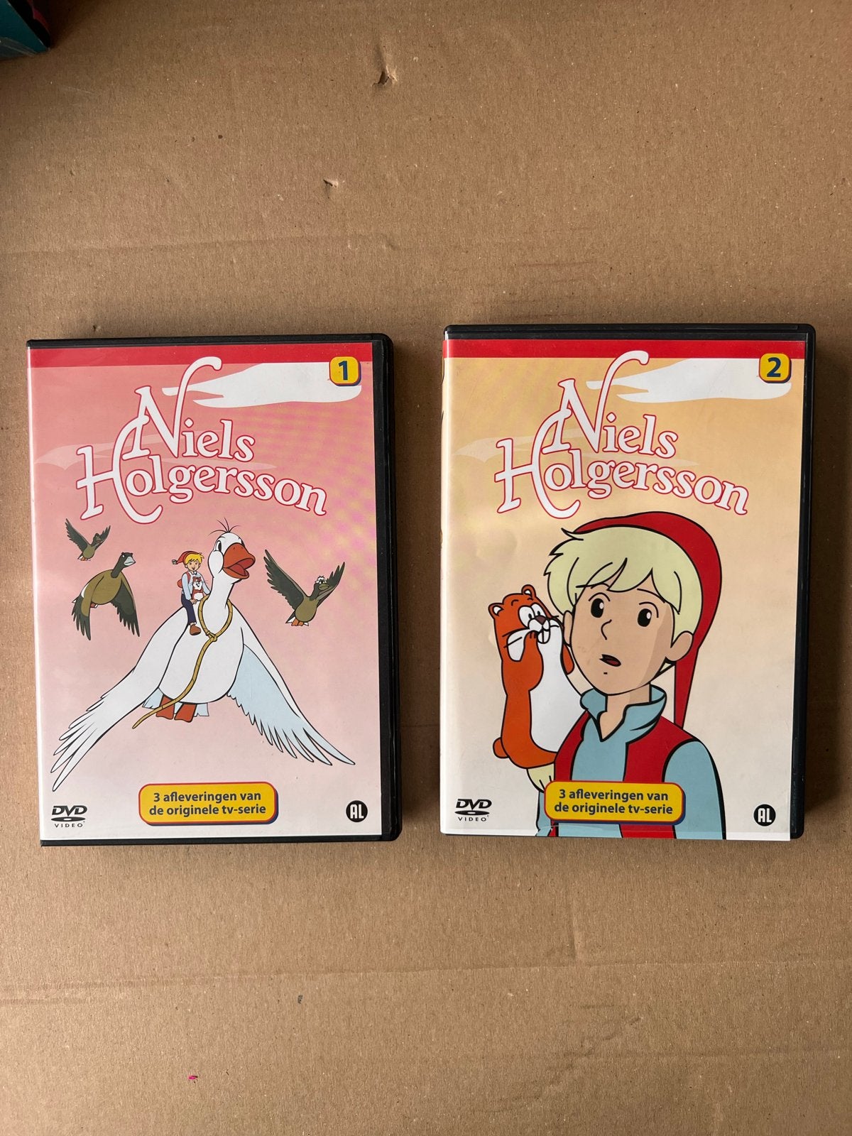 Niels Holgersson DVD - Deel 1 & 2 (originele tv-serie), Animatie, Alle leeftijden, Nederlands, Tv-serie