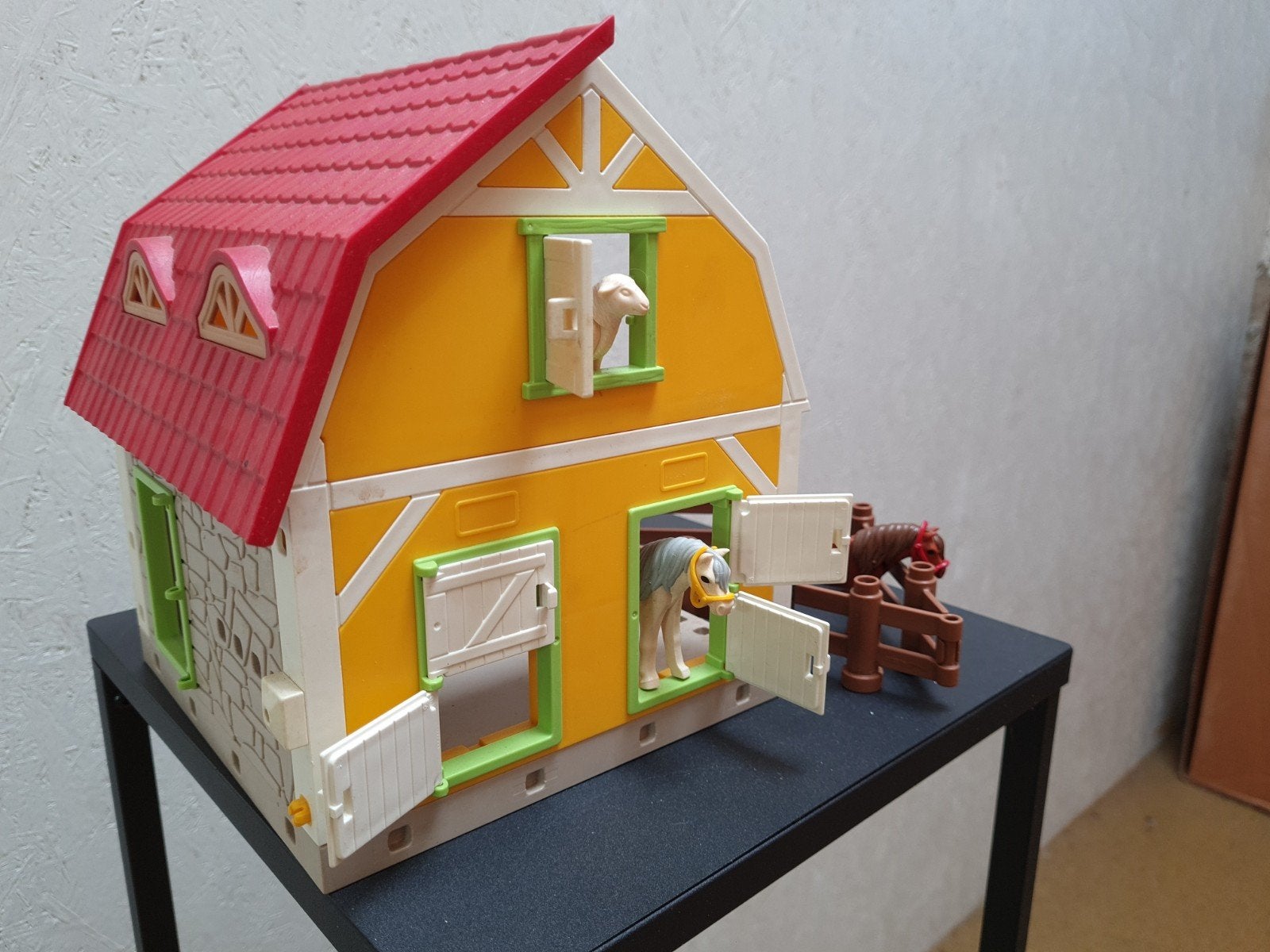 Playmobil boerderij - gedeeltelijk, Gebruikt, Gebouw, Losse onderdelen, Ophalen of Verzenden