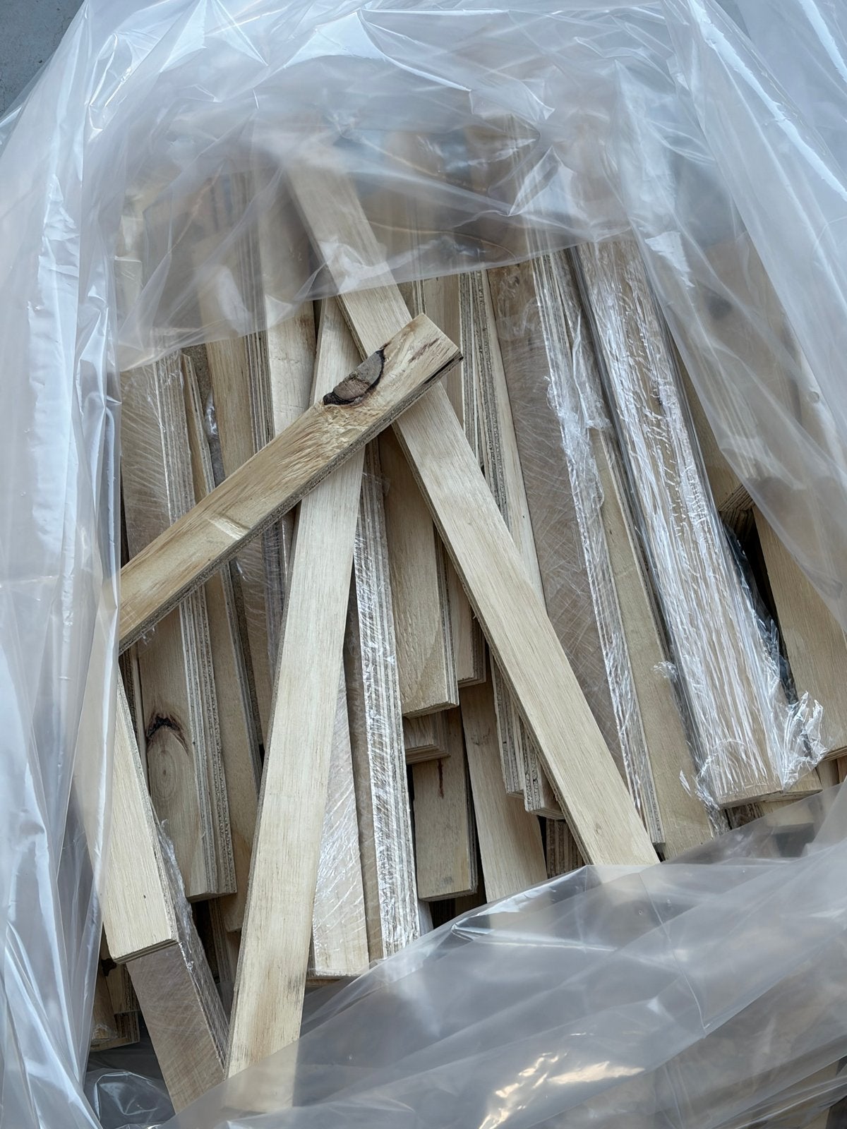 Houten latten/planken in zak, Ophalen, Gebruikt, Minder dan 25 mm, Plank