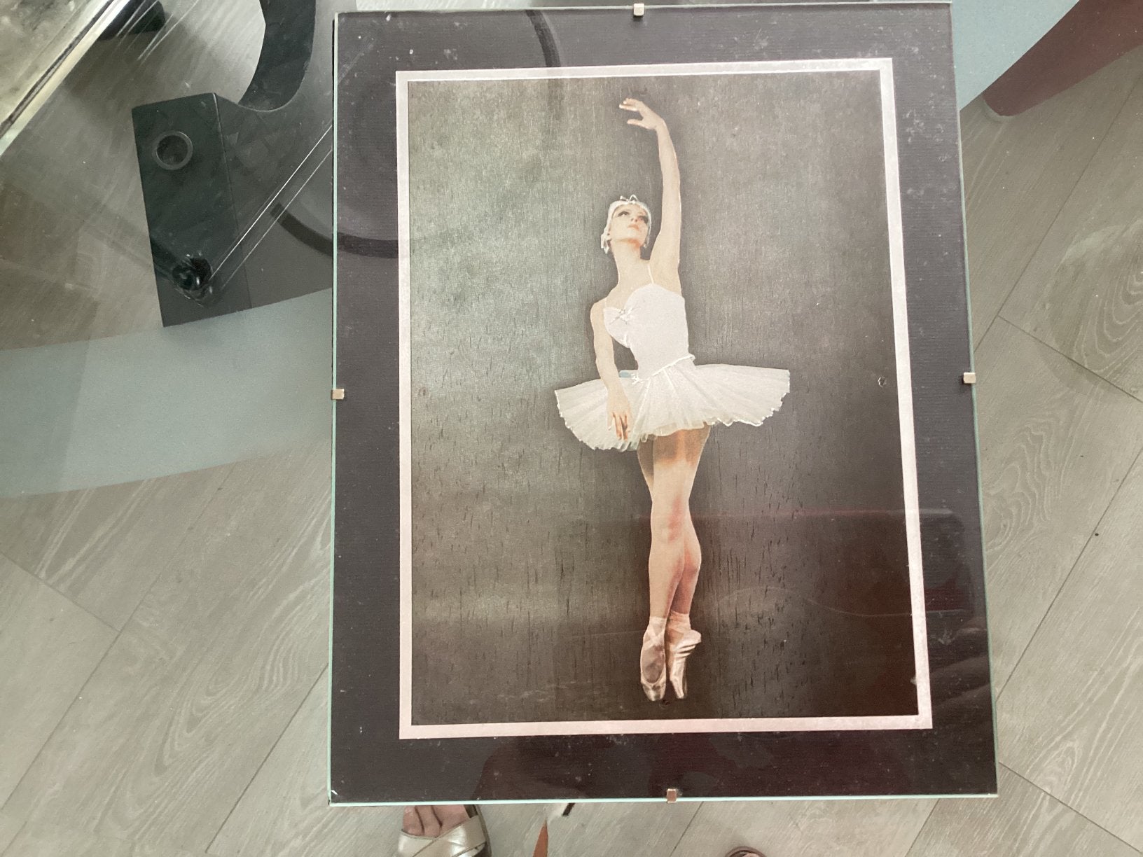 Ballerina parelmoer // 25x20 cm, Antiek en Kunst, Ophalen of Verzenden