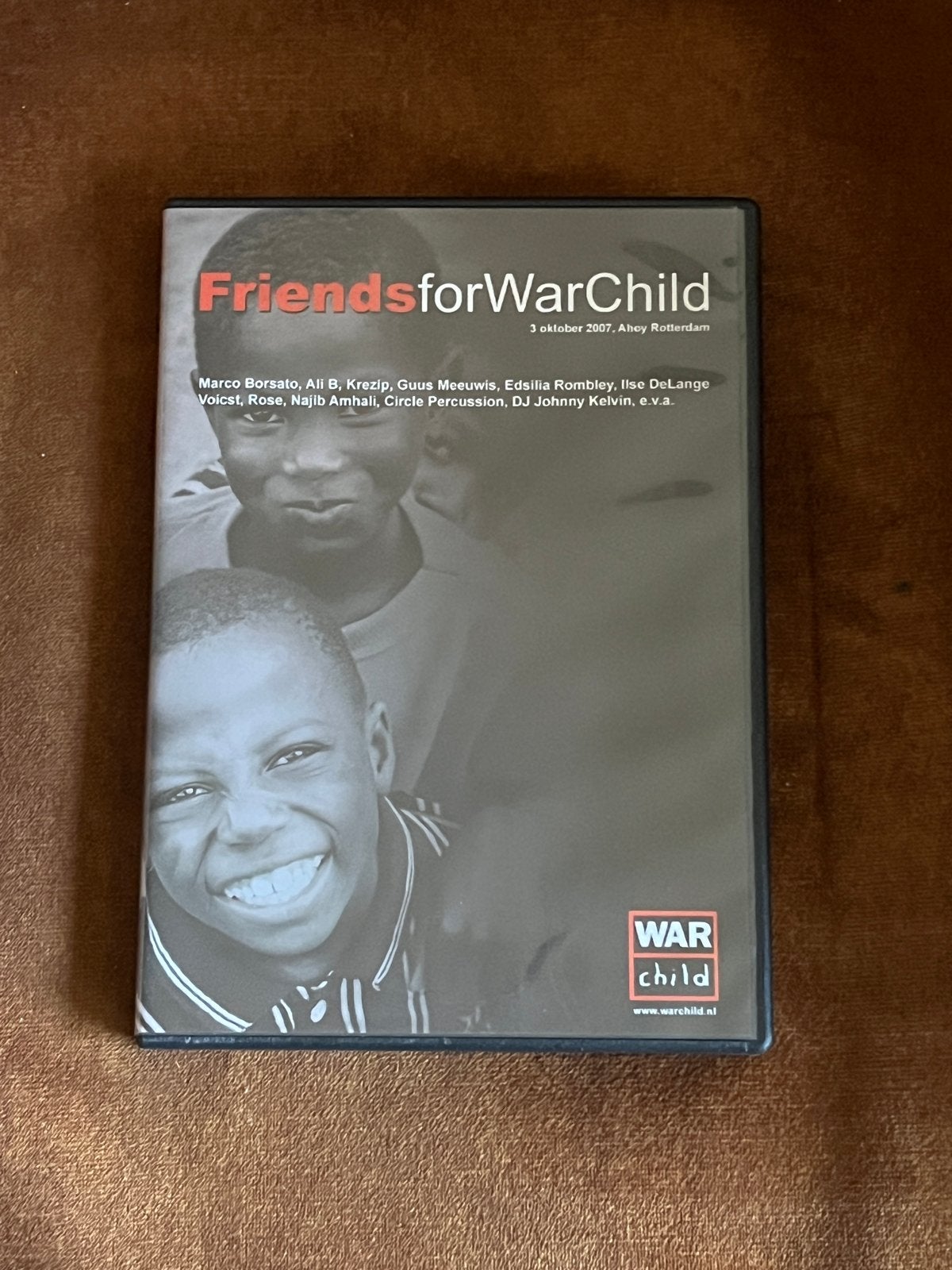 Friends for WarChild DVD - Concert Ahoy Rotterdam 2007, Gebruikt, Verzenden, Alle leeftijden, Nederlands