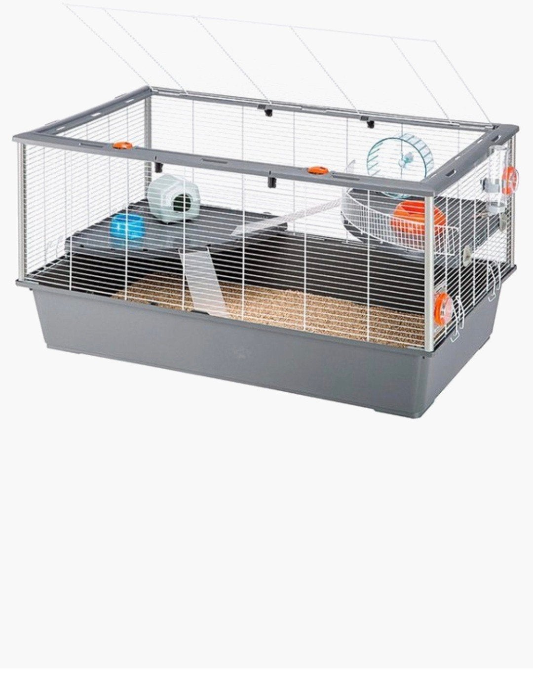ZGAN Ruime Hok 100 cm voor goudhamster met 28 cm looprad, Ophalen of Verzenden, Loopwiel of Rad