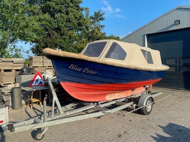 Albatros 21 sloep, Binnenboordmotor, Diesel, Ophalen of Verzenden, Polyester