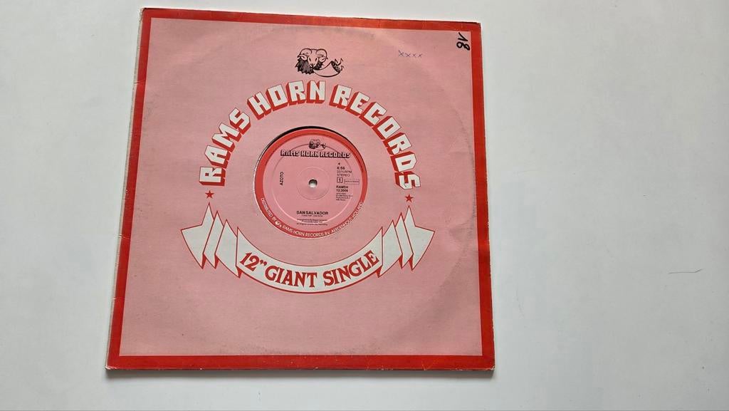 Azoto - San Salvador 12" Maxi single Rams Horn Records, Gebruikt, Verzenden, Maxi-single, Dance