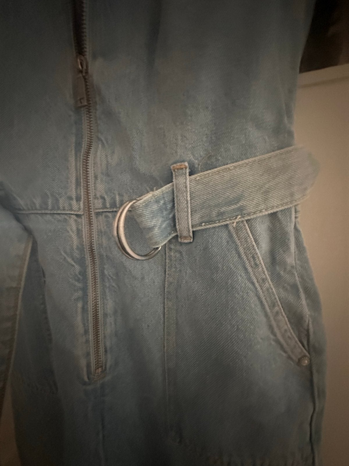 Nieuwe Guess Denim Jumpsuit Maat S, Kleding | Dames, Jumpsuits, Ophalen of Verzenden, Nieuw, Blauw