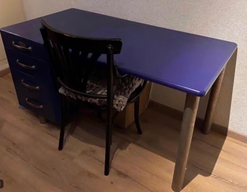 Bureau, Huis en Inrichting, Ophalen, Gebruikt, Schoolbureau, 70 cm