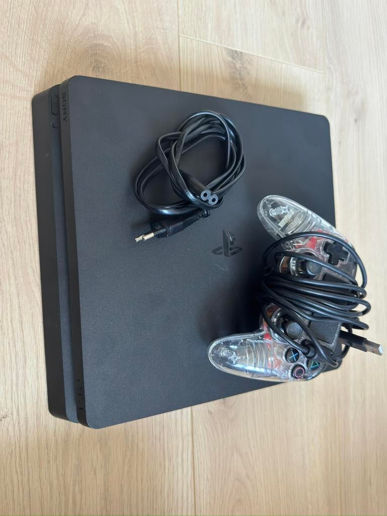 Ps4 slim FW 10.01, Ophalen, Zo goed als nieuw, Met 1 controller, Slim