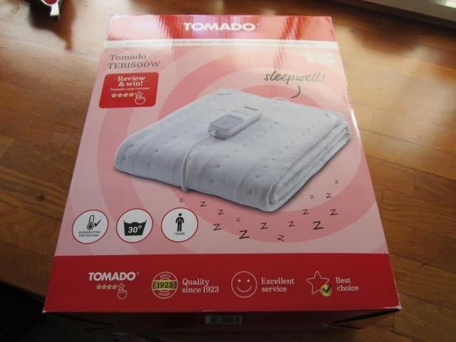 Tomado warmtedeken. Nieuw., Ophalen of Verzenden, Nieuw, Eenpersoons, Overige typen