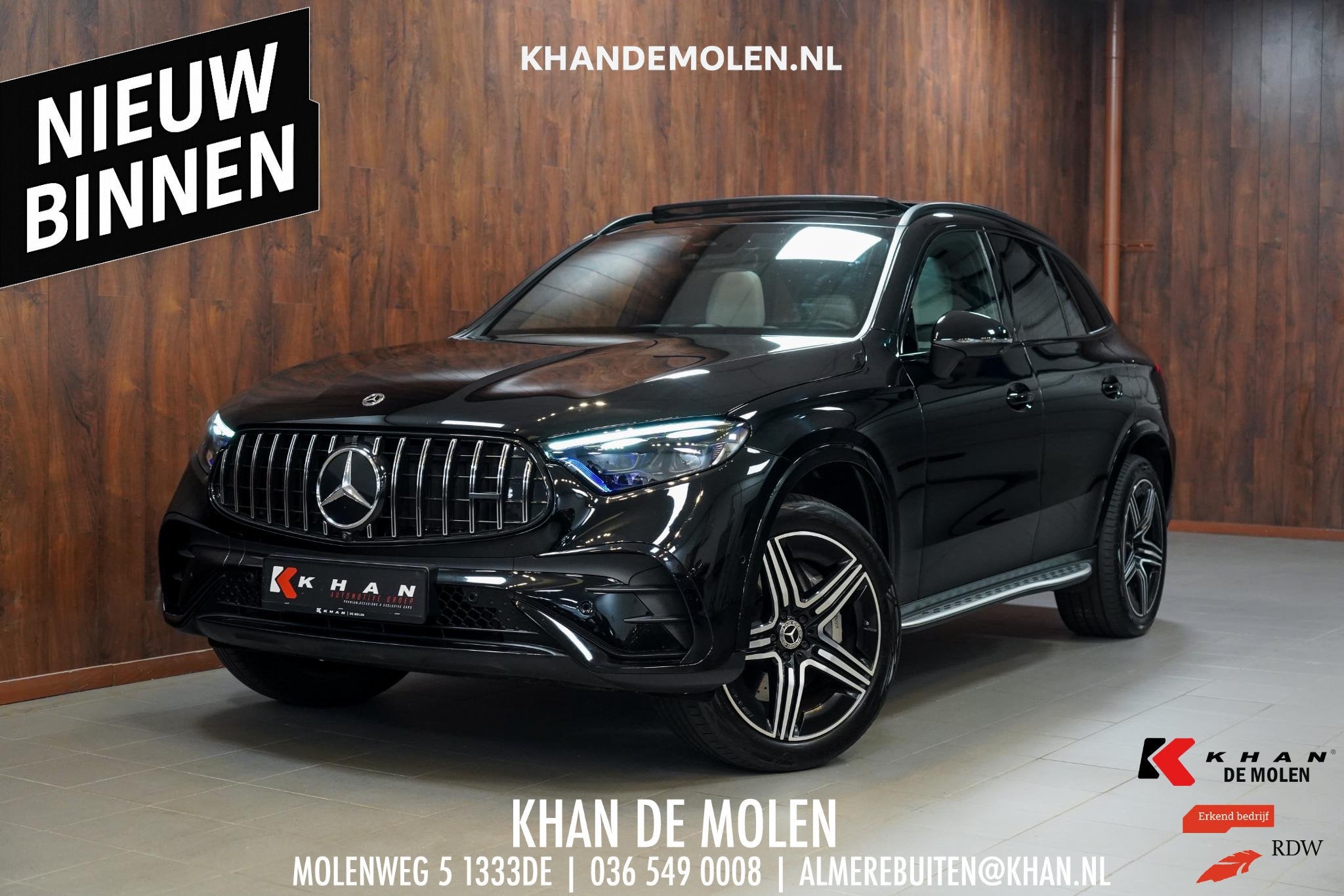 Mercedes-Benz GLC-klasse 400e 4MATIC AMG Line Pano|Trekhaak|, Auto's, Automaat, Gebruikt, Euro 6, 4 cilinders