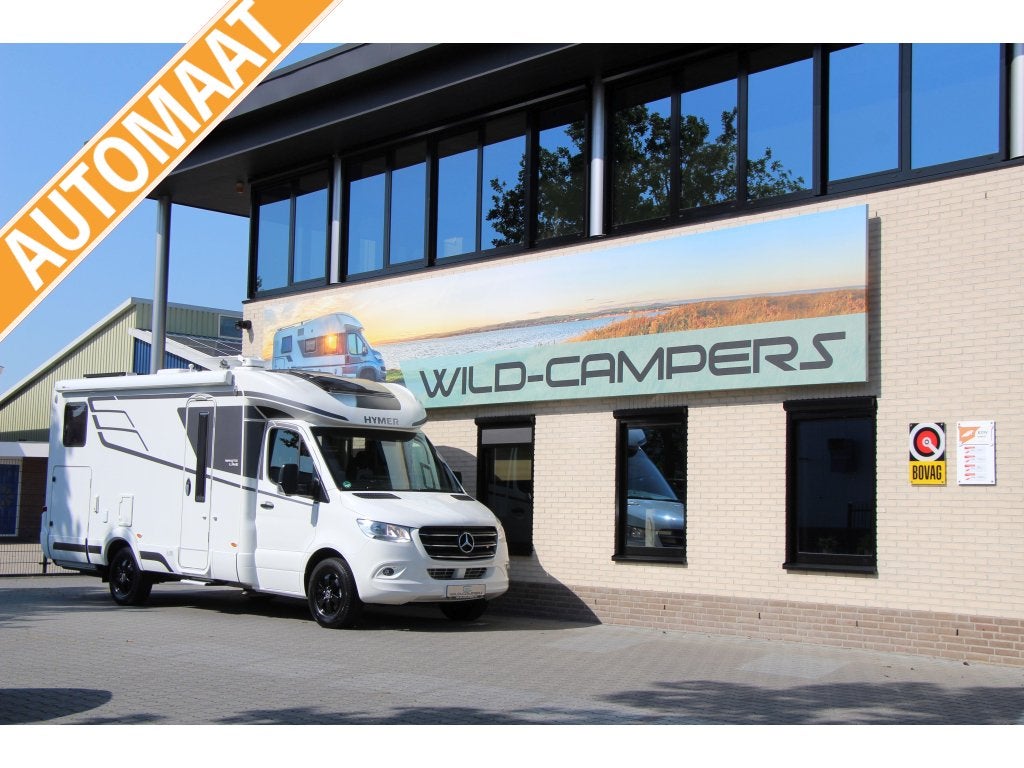 Hymer BMC-T 600 Whiteline - ENKELE BEDDEEN - LEVEL SYSTEEM, Automaat, Winterisolatie, Ringverwarming, Tot en met 2