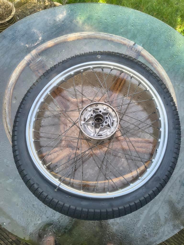 Wiel Puch MV50 brommer, compleet met luchtband., Fietsen en Brommers, Brommeronderdelen | Puch, Ophalen of Verzenden, Gebruikt