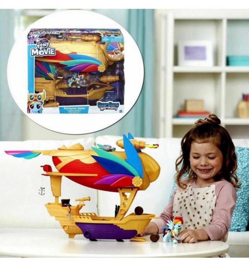 My Little Pony Rainbow Dash Piraten Luchtschip Guardians, Nieuw, Ophalen of Verzenden, H, H