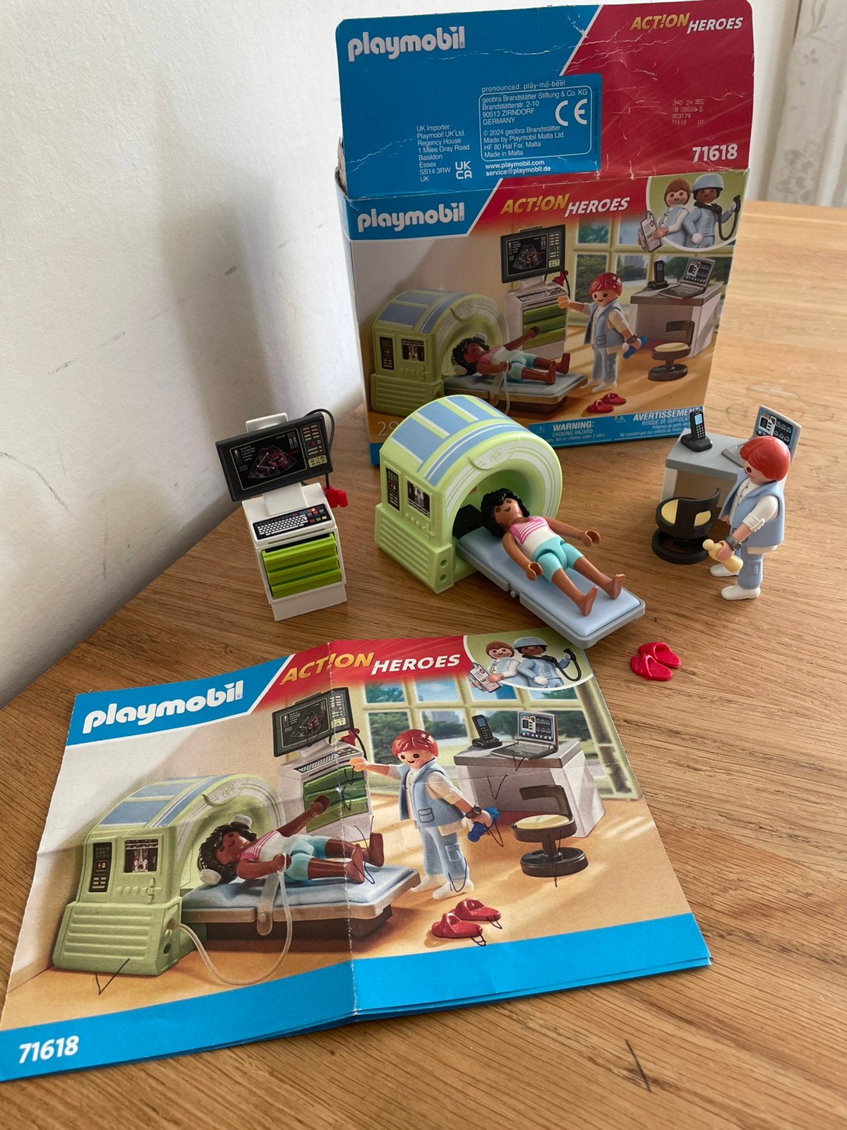 Playmobil 71618 mri-scan, Ophalen of Verzenden, Zo goed als nieuw