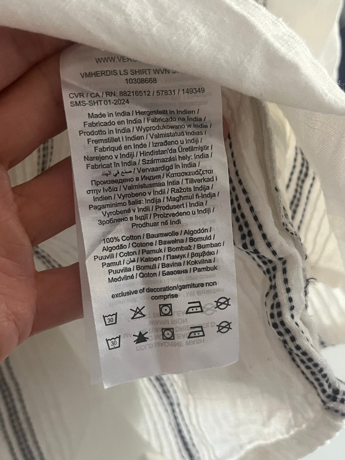Vero Moda set XS - Nooit gedragen, 100% katoen, Ophalen of Verzenden, Nieuw, Maat 34 (XS) of kleiner