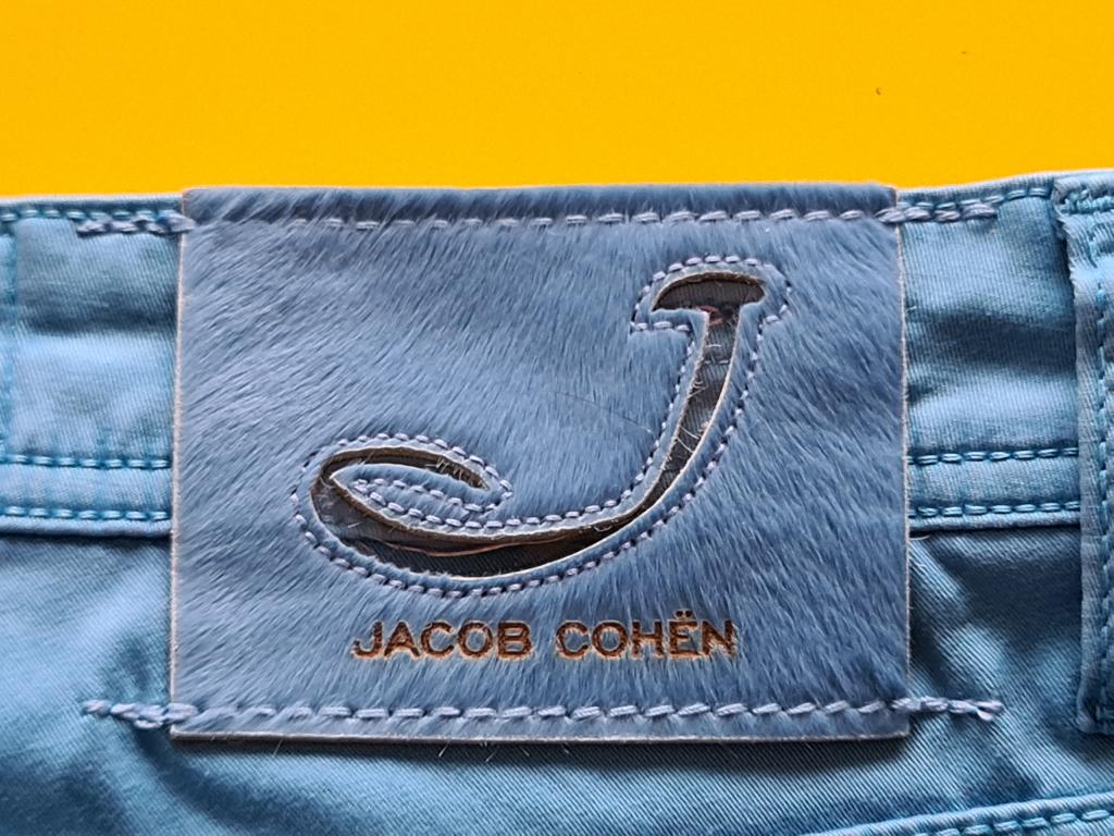 Jacob Cohen Broek met mooie blauwe kleur maat 31, Overige maten, Zo goed als nieuw, Jacob Cohen, Verzenden