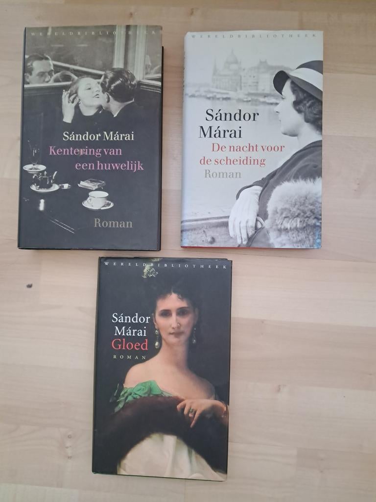 3 boeken van Sandor Marai, Ophalen of Verzenden