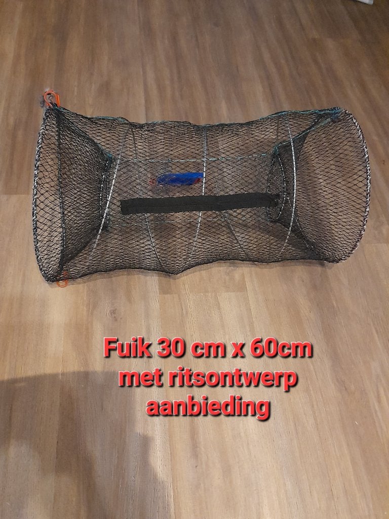 fuiken set 3 stuks AANBIEDING vang kreeft vis etc, Ophalen of Verzenden, Nieuw, Net of Fuik