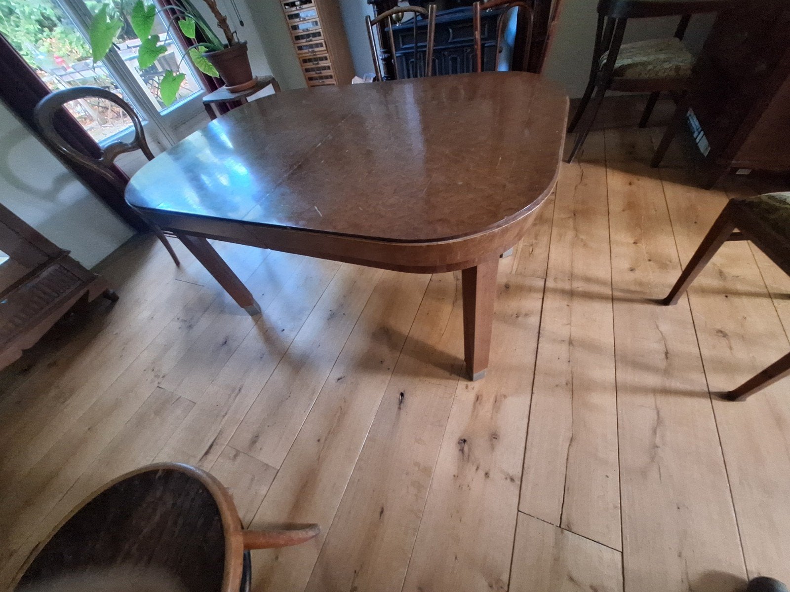 vintage tafel, Ophalen, Gebruikt, Vijf personen of meer, Rechthoekig