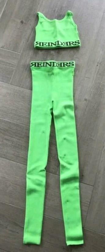 huispak top en legging Reinders neon-geelgroen, nieuw, Reinders, Geel, Nieuw, Ophalen of Verzenden