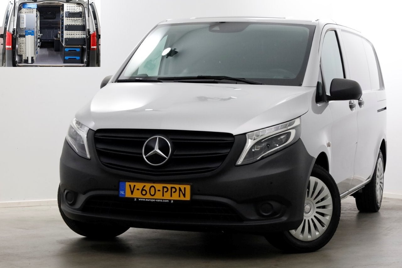 Mercedes-Benz Vito 114 CDI 136pk Compact 9G Automaat 2x Schu, Automaat, Dealer onderhouden, Gebruikt, Euro 6