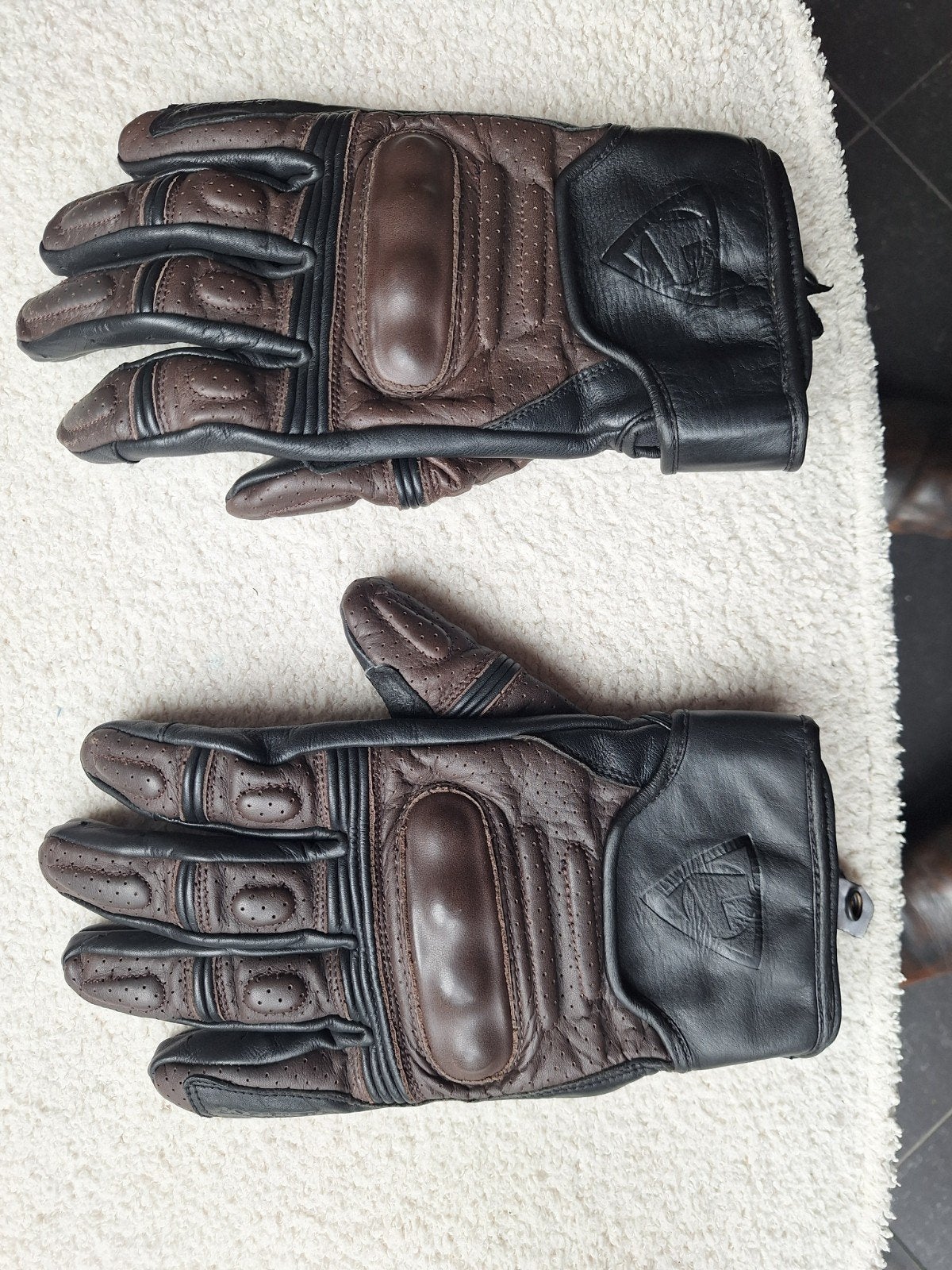 Lookwell Cali motorhandschoenen leer 2XL, Motoren, Heren, Lookwell, Ophalen of Verzenden, Handschoenen