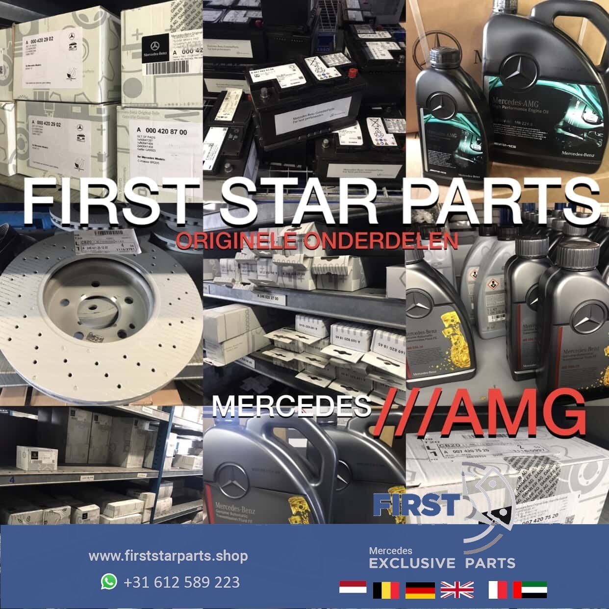 ORIGINELE MERCEDES OLIE REMBLOKKEN OLIEFILTER LUCHTFILTER MB, Ophalen of Verzenden, -, -, -