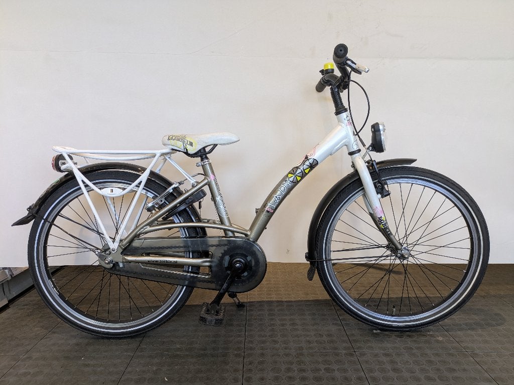 Diverse 22 inch meisjesfietsen: Alpina, Loekie, Batavus, Ophalen, Terugtraprem, 22 inch, Gebruikt