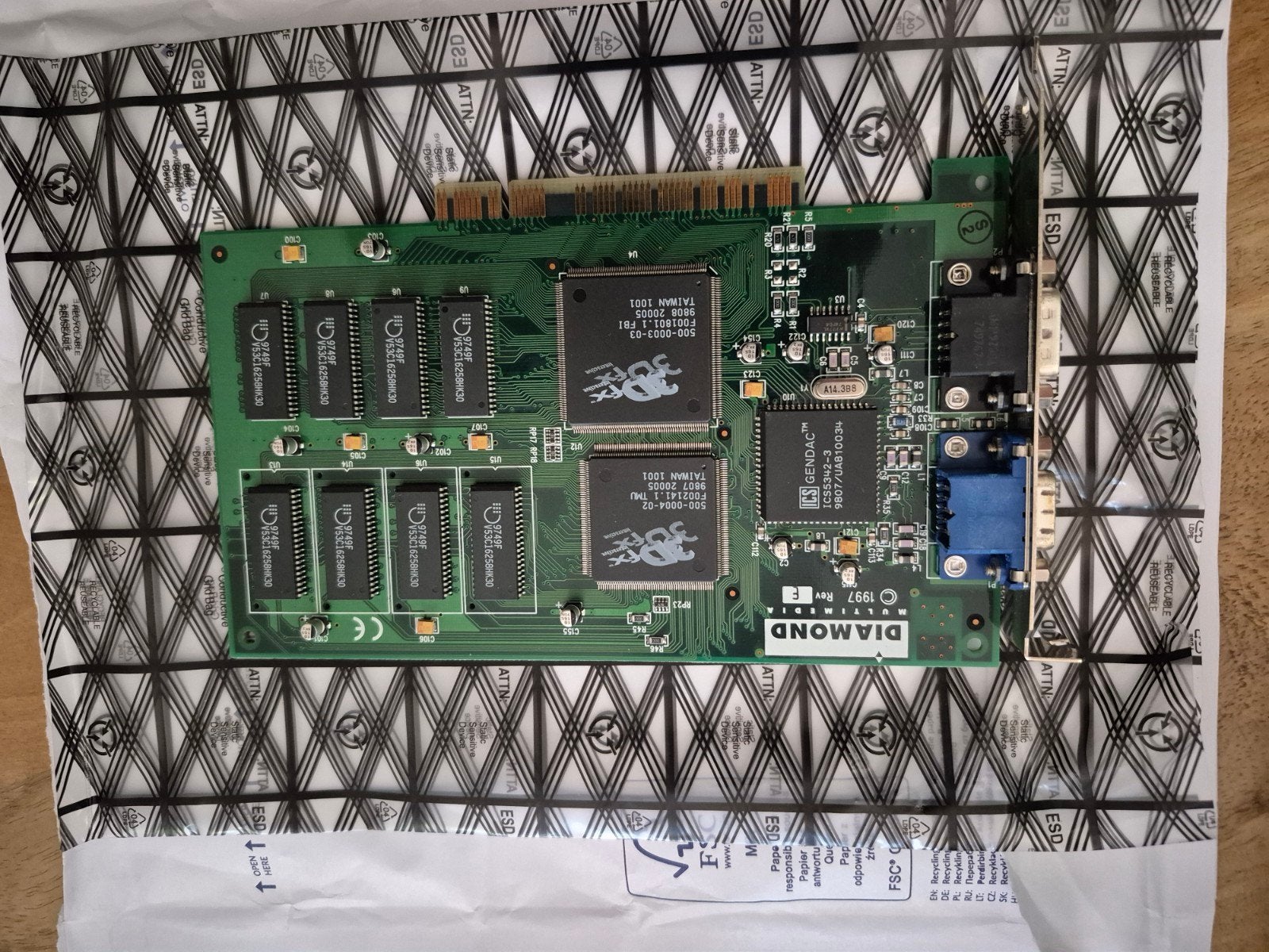 Diamond Voodoo 1, Computers en Software, Vintage Computers, Ophalen of Verzenden