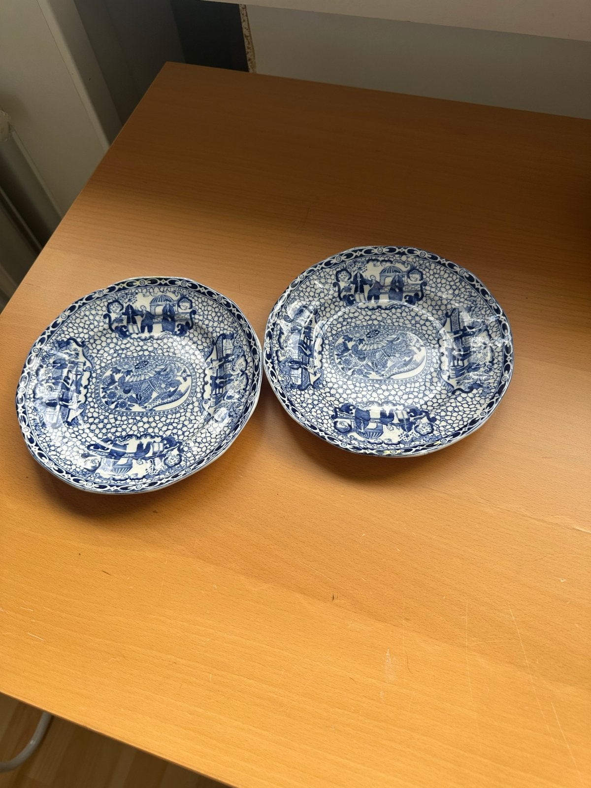 Unieke set van 2 antieke Engelse borden Adams (ca. 1913), Ophalen