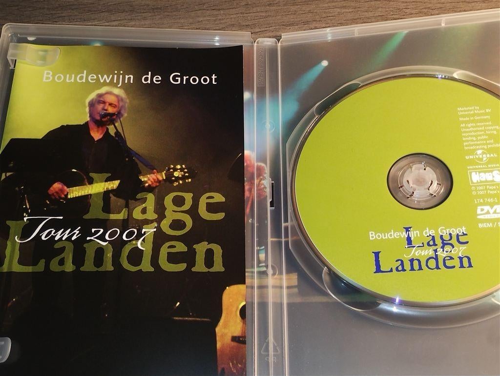 Boudewijn De Groot ‎- Lage Landen Tour 2007 [DVD], Alle leeftijden, Ophalen of Verzenden, Zo goed als nieuw