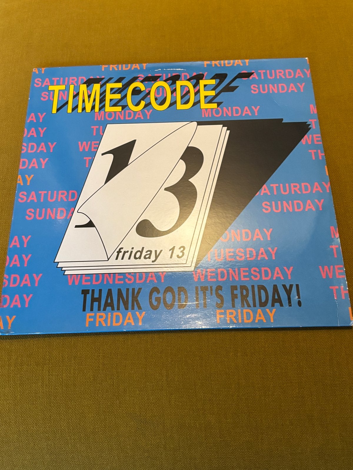 Timecode - Thank God It's Friday! (Vinyl), Gebruikt, Originele persing, Dance, Ophalen of Verzenden