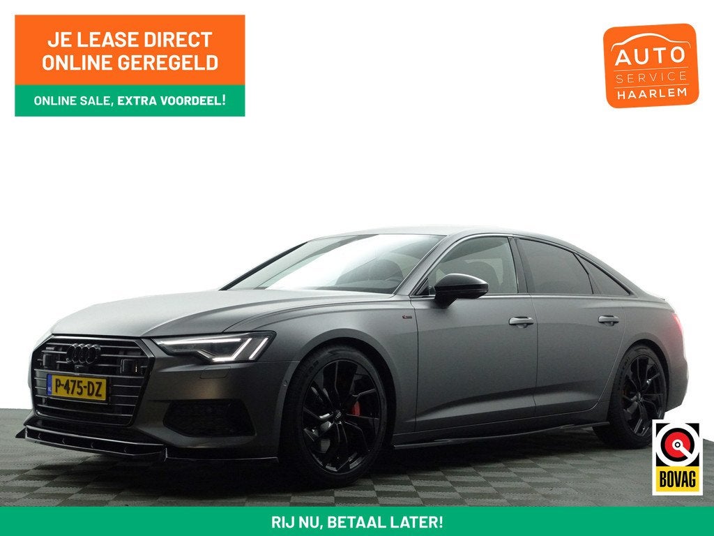 Audi A6 Limousine 55 TFSI 400pk Quattro S Competition Aut- B, Auto's, Audi, Automaat, Gebruikt, Bedrijf, Vierwielaandrijving