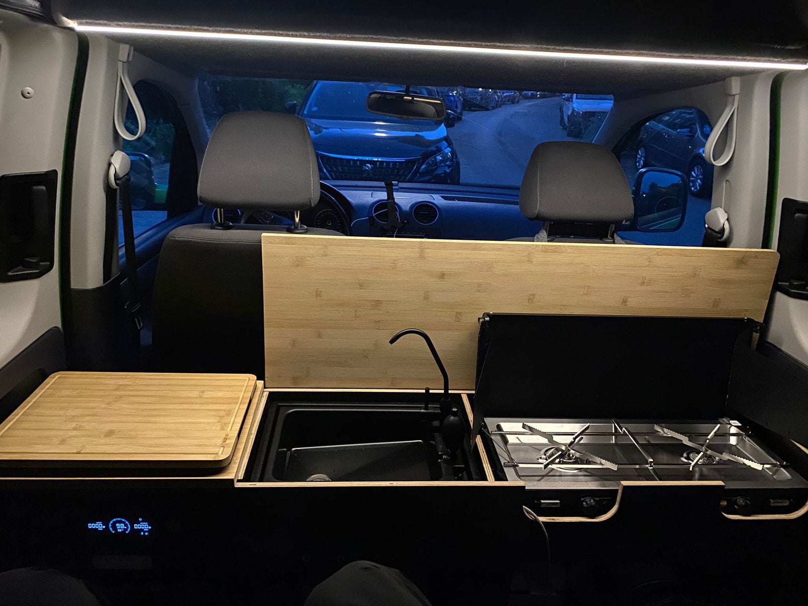 Volkswagen Caddy Maxi Highline 2 pers. Offgrid Camper, Caravans en Kamperen, Buscamper of Camperbus, Volkswagen, Tot en met 2