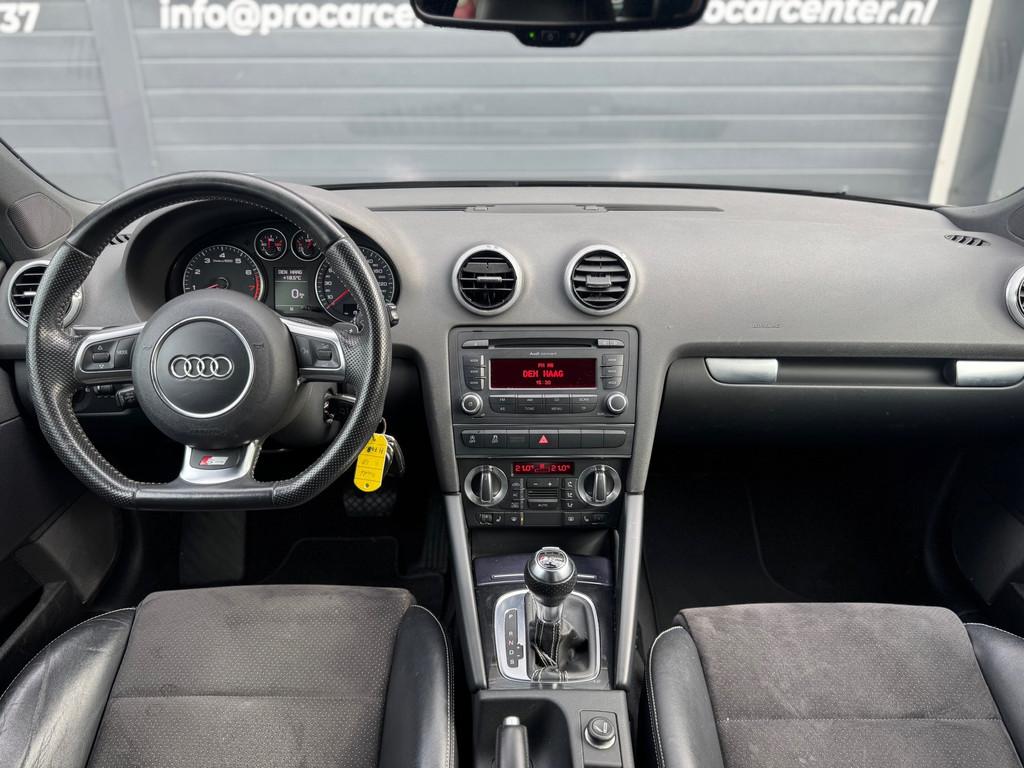 Audi A3 Sportback 1.2 TFSI Ambition Pro Line S AUT|CRUISE|CL, Auto's, Audi, Euro 5, Gebruikt, Zwart, 4 cilinders