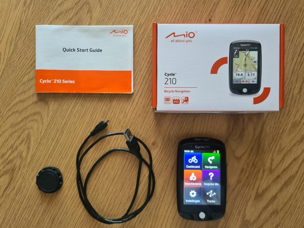 Mio Cyclo 210 fiets navigatie, Ophalen, Zo goed als nieuw