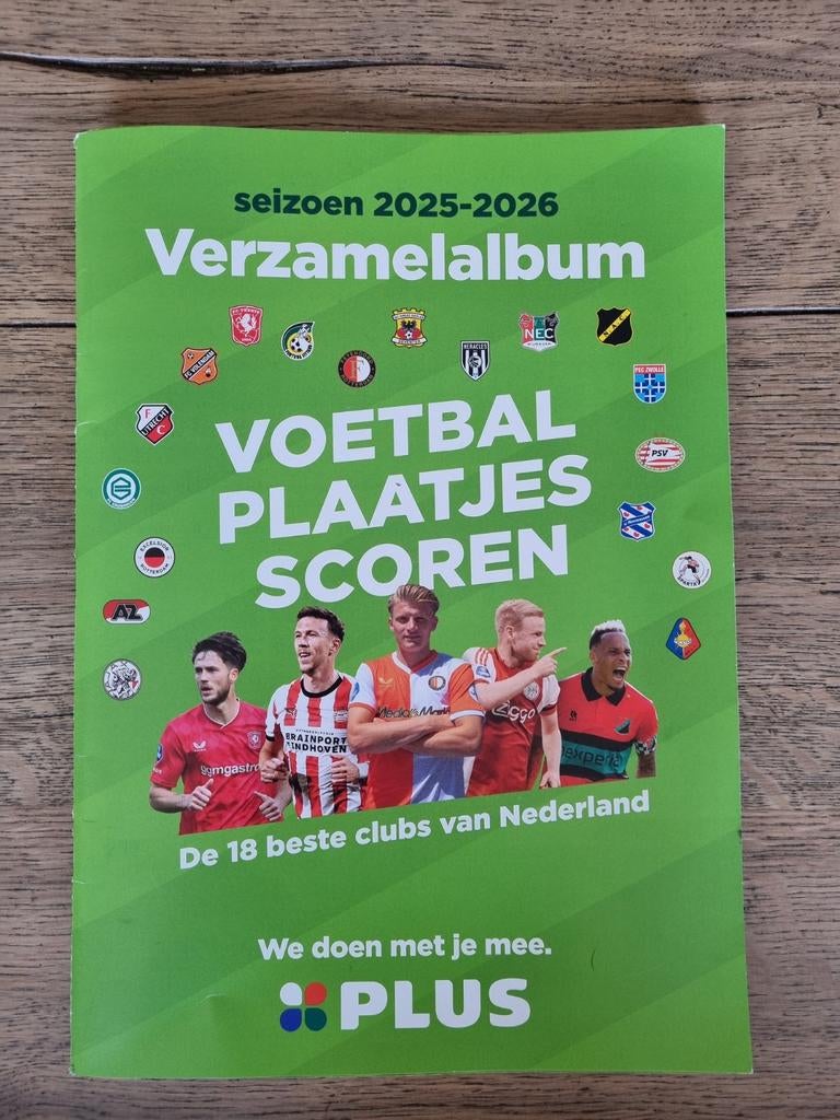 Hele stapel voetbalplaatjes PLUS, Ophalen of Verzenden, Zo goed als nieuw, Sport