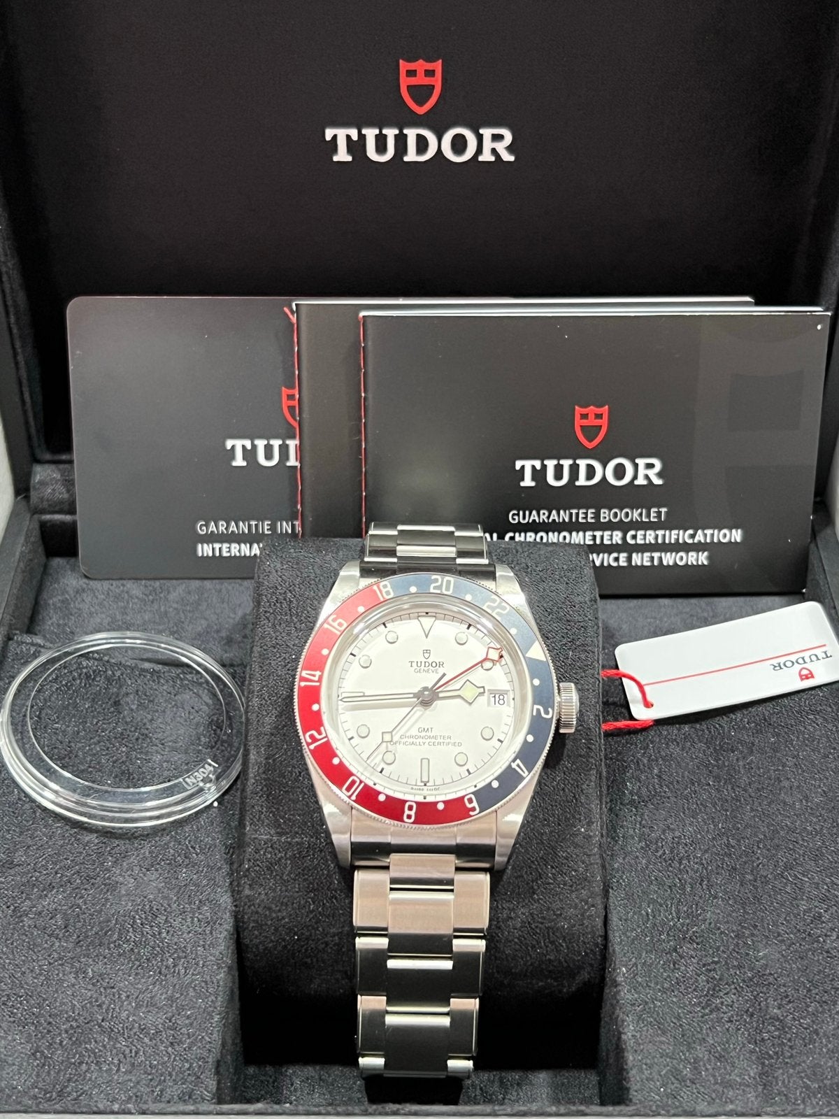 Tudor Black Bay GMT M79830RB 04-2023 Nieuw, Staal, Staal, Polshorloge, Nieuw