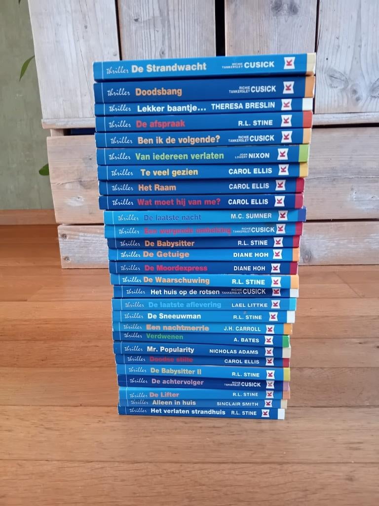 Thriller boekjes, Boeken, Verzenden, Zo goed als nieuw
