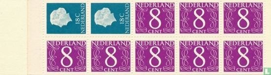Postzegelboekje PB 4 Juliana en Cijfer NL 1965 Postfris, Postzegels en Munten, Postzegels | Nederland, Ophalen of Verzenden