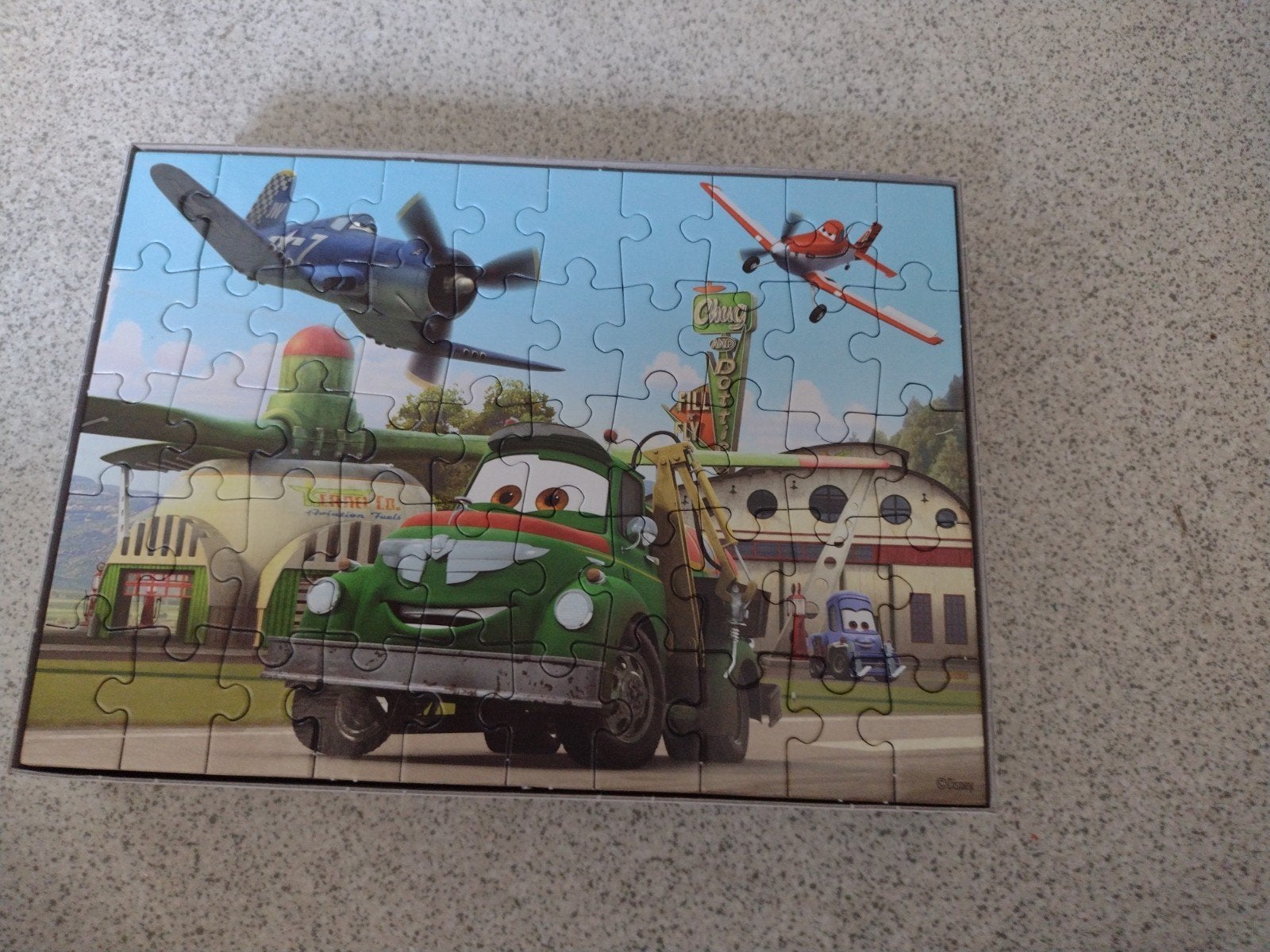 Disney Planes Legpuzzel 50 stukjes, Kinderen en Baby's, Speelgoed | Kinderpuzzels, Ophalen, 10 tot 50 stukjes, Zo goed als nieuw