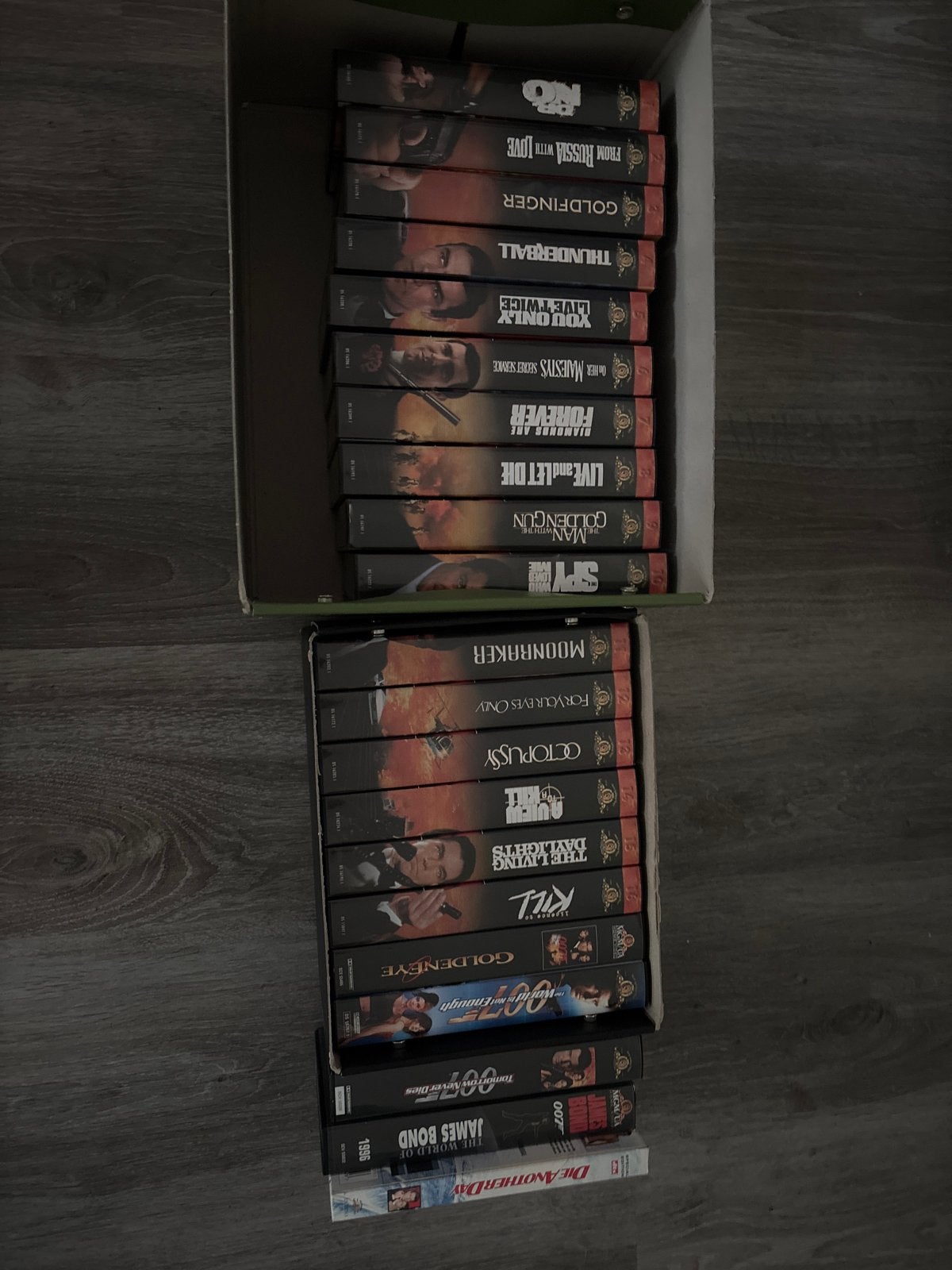James Bond Collectie op Videoband (1 t/m 20), Cd's en Dvd's, Boxset, Ophalen of Verzenden, Actie en Avontuur, Vanaf 12 jaar