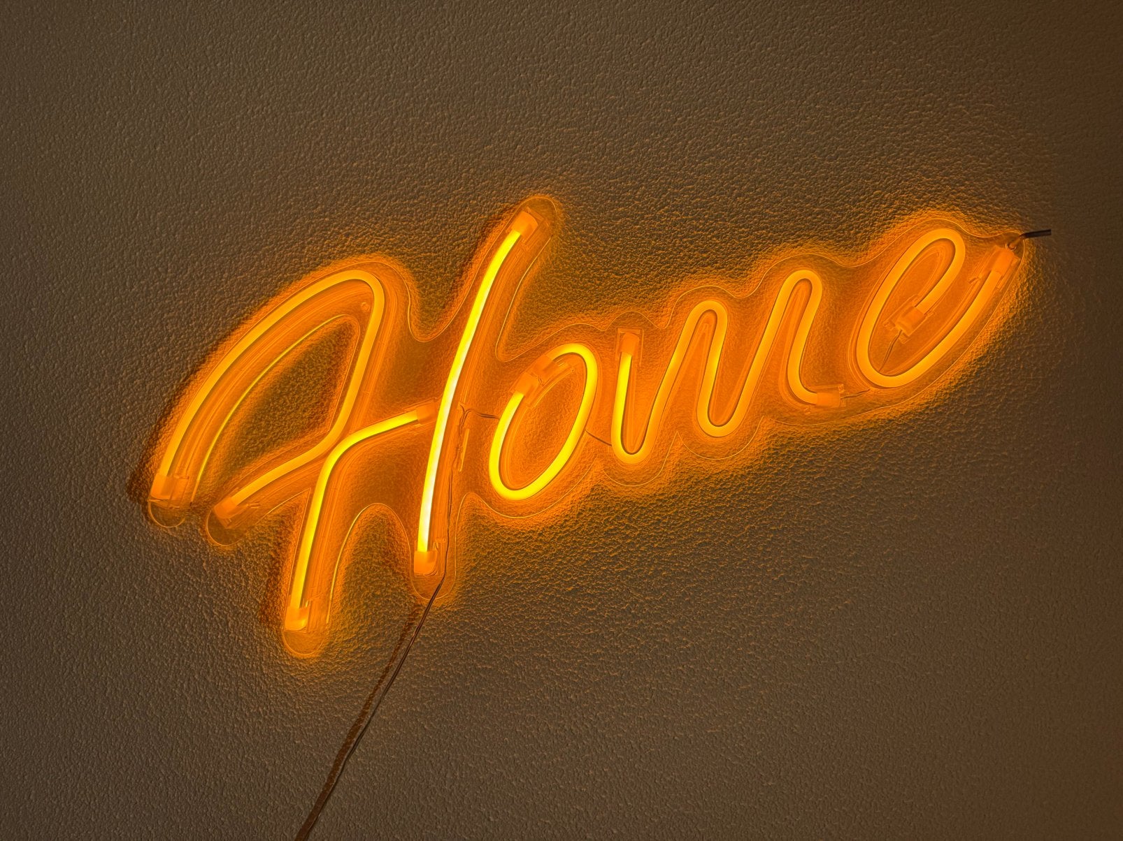 Neon ledverlichting “Home” wanddecoratie, Ophalen, Nieuw