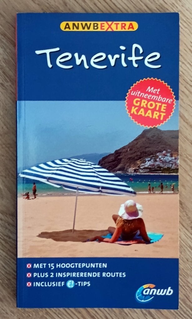 ANWB Extra Reisgids Tenerife met uitneembare grote kaart., Europa, Gawin, Izabella, Ophalen of Verzenden, Zo goed als nieuw