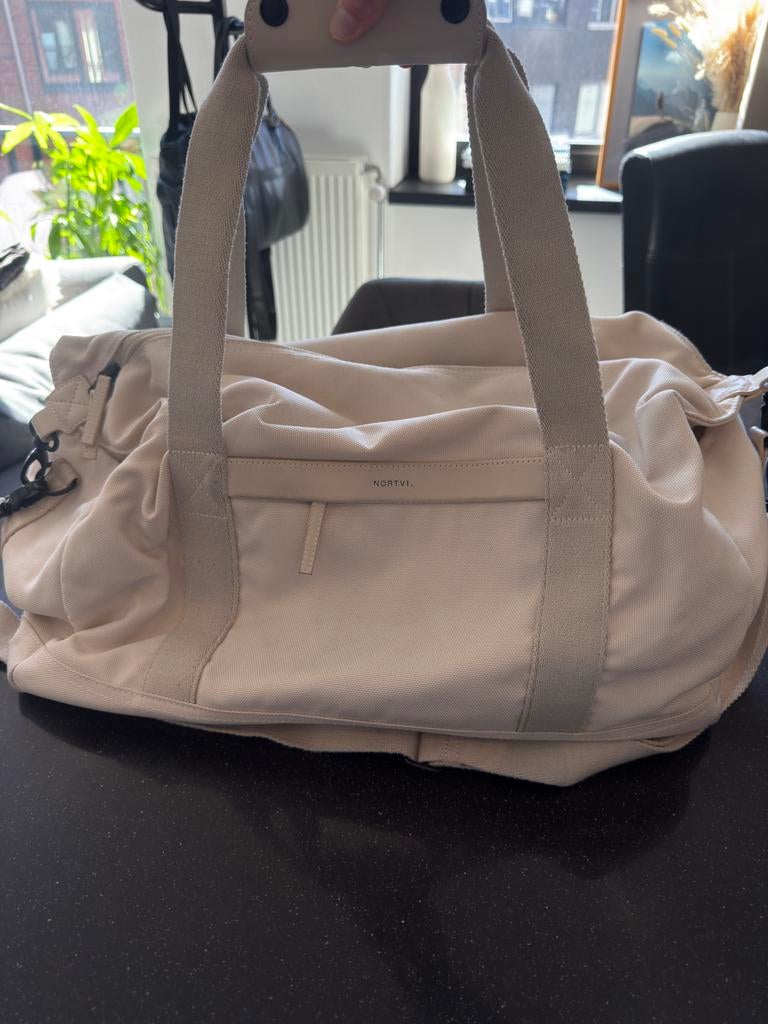 Weekend bag 38L, Ophalen, 40 tot 60 cm, 20 tot 30 cm, Beige
