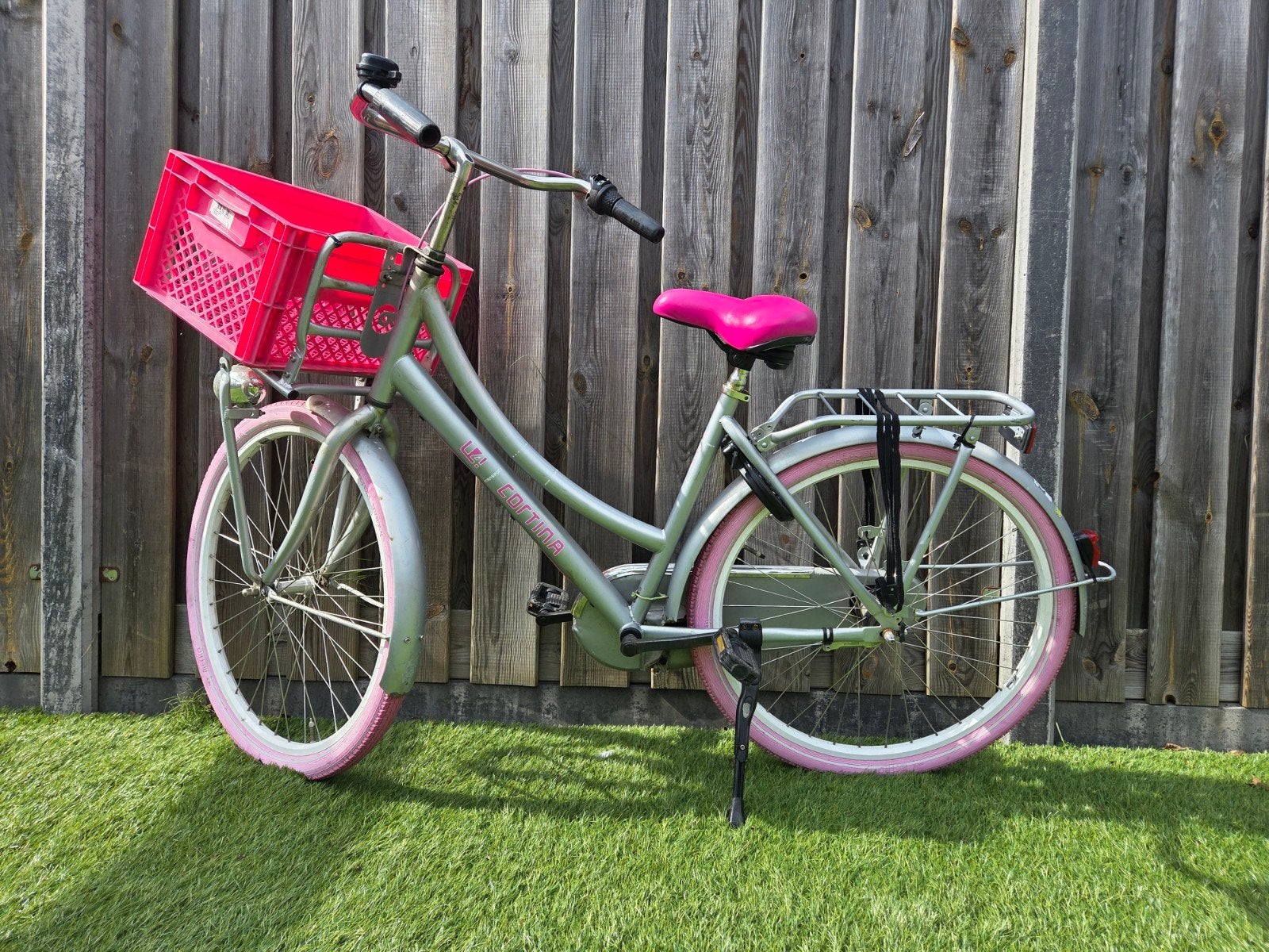 Cortina U4 kinderfiets  26 inch, Terugtraprem, Gebruikt, Versnellingen, 50 tot 53 cm